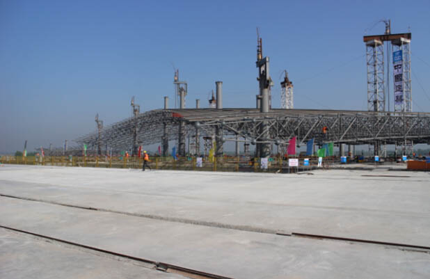 仪征网架顶升施工方案