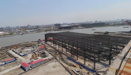 仪征船厂网架工程